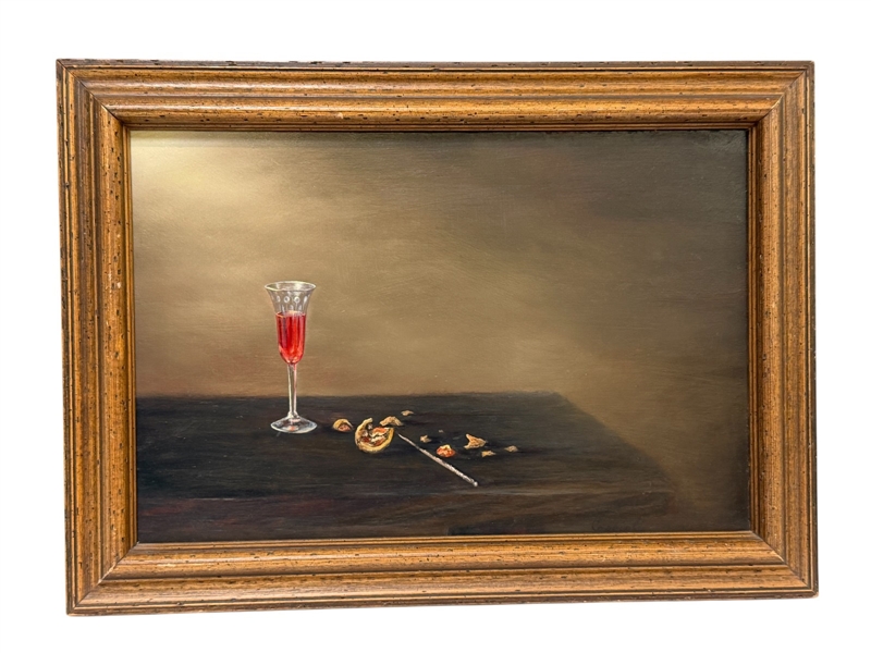 Jack Cascioli Oil on Board Akron Society Artists