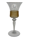 (4) Pieces of Glass Stemware; Hawkes, H.C. Fry Apertif