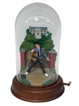 Franklin Mint Elvis Presley Music Box With Globe