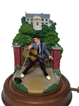 Franklin Mint Elvis Presley Music Box With Globe