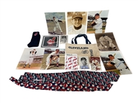 Group of Cleveland Indians Autographs and Memorabilia