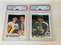 (2) Graded Hockey Cards: Jaromir Jagr, Mike Modano