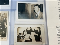 (9) Group of Frank Sinatra Black and White Photographs
