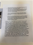 (9) Group of Frank Sinatra Black and White Photographs