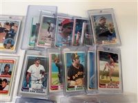 (111) Group of Mostly Star Baseball Cards 1981, 1982 Topps