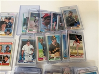 (111) Group of Mostly Star Baseball Cards 1981, 1982 Topps