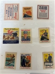 (83) World War II US and British Home Front Poster Stamps