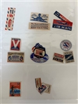 (83) World War II US and British Home Front Poster Stamps