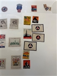 (83) World War II US and British Home Front Poster Stamps