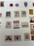 (83) World War II US and British Home Front Poster Stamps
