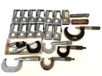 Machinists Tools: Micrometers, Screw Patch Gauges, Brown and Sharpe, Lufkin, Starret