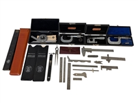 Machinist Tools; Micrometers, Rulers, Prod. Calculators, by Starrett and Lufkin