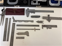 Machinist Tools; Micrometers, Rulers, Prod. Calculators, by Starrett and Lufkin