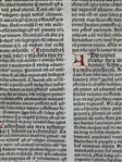1491 Commentary on the Psalms by Roman Statesman and Scholar Cassidorus