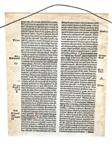 1491 Commentary on the Psalms by Roman Statesman and Scholar Cassidorus