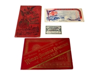 (4) Pieces Worlds Fair, Expositions Ephemera