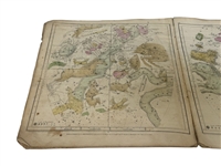 1835 Rare Astronomy Atlas Illustrate the Geography of the Heaven's Huntington and Savage. 