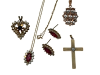 Group of 10k Gold Jewelry
