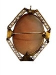 14k Gold Cameo 