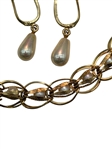 14k Gold and Pearls Jewelry
