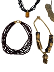 (9) Costume Choker Necklaces