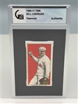 1909-1911 T206 Piedmont Cigarettes Bill Carrigan Graded