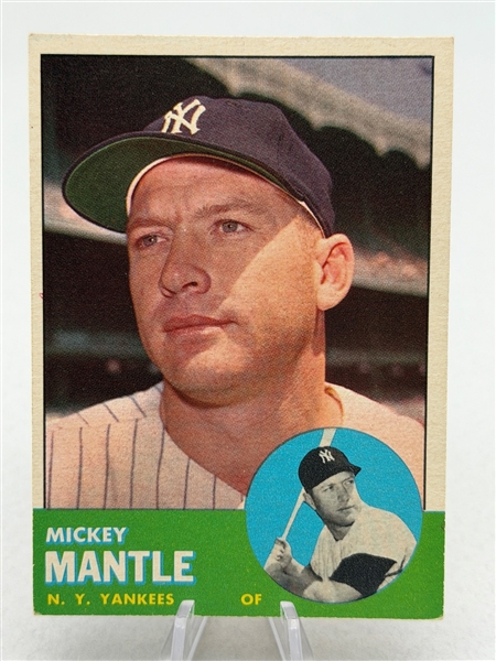 1963 Topps Mickey Mantle #200