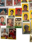 Large Group of Vintage Baseball Cards; 1933-1974
