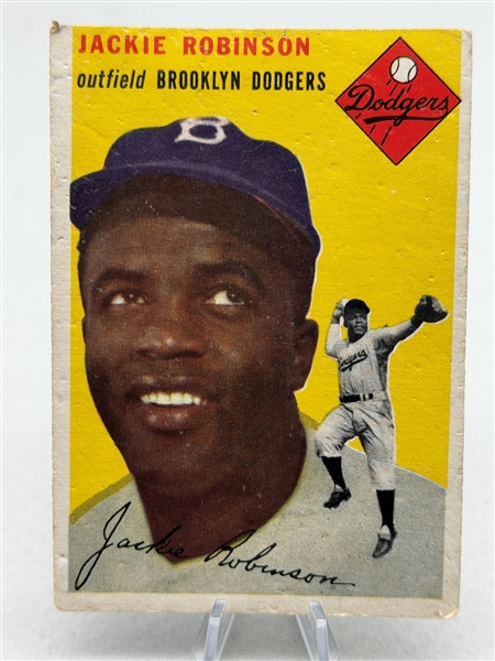 1954 Topps Jackie Robinson #10