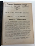 Chicago Technical College Practical Drafting Course 13 Lessons Bound