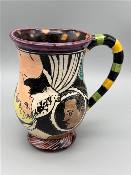 Daniel Postotnik Hand Painted Illustrative Portrait Mug
