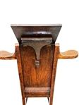 Unique Arts and Crafts Chair, Ornate Carvings
