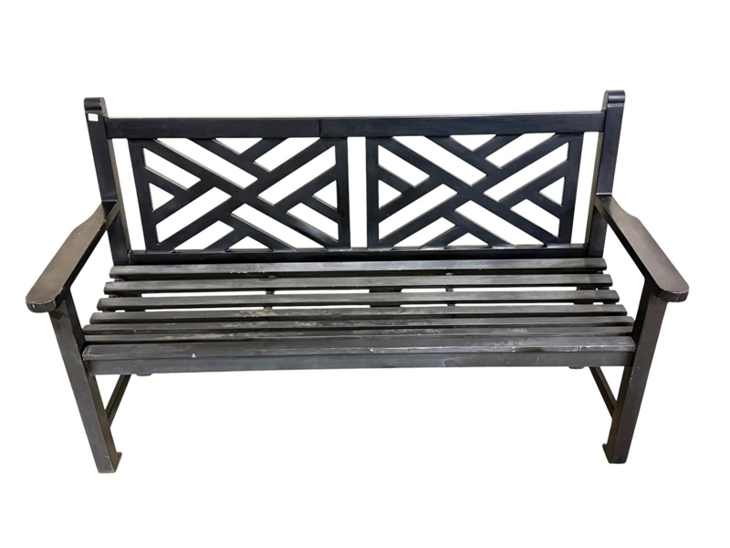 Metal Garden Bench
