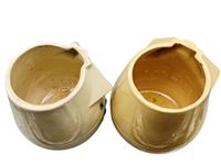 (2) Fredericksburg Art Pottery Dutch Windmill Cookie Jars