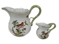 (5) Pieces of Herend Rothschild Bird