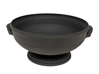 Wedgwood Black Basalt Center Fruit Bowl