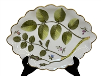 The Blind Earl Royal Worcester Oval Shallow Bowl