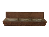 Flemish 3 Section Carved Art Box