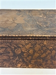 Flemish 3 Section Carved Art Box