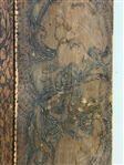 Flemish 3 Section Carved Art Box
