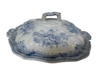 Group of Transferware; Alleghany, Meakin, Wedgwood: 