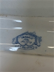 (6) Transferware Platters; Clementson, Spode, Florentine, Heath