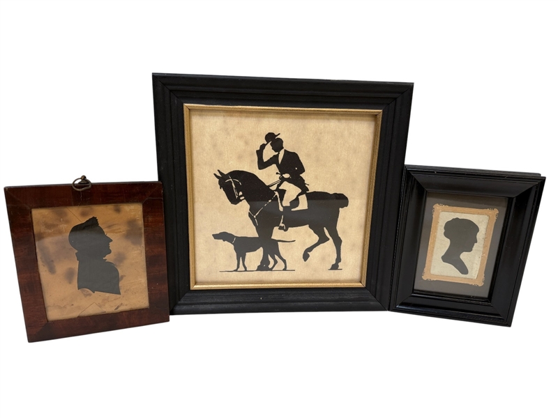 (3) Framed Silhouettes 