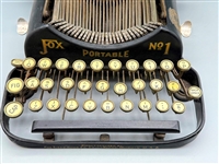 The Fox No. 1 Portable Typewriter