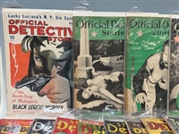 Large Group of 1930's True Detective Magazines