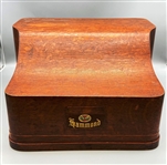 Hammond Multiplex Portable Typewriter with Original Wood Case
