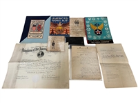 Group of Vintage Military Ephemera