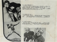 1940 UCLA Football Program With Jackie Robinson