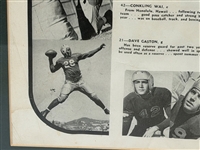 1940 UCLA Football Program With Jackie Robinson