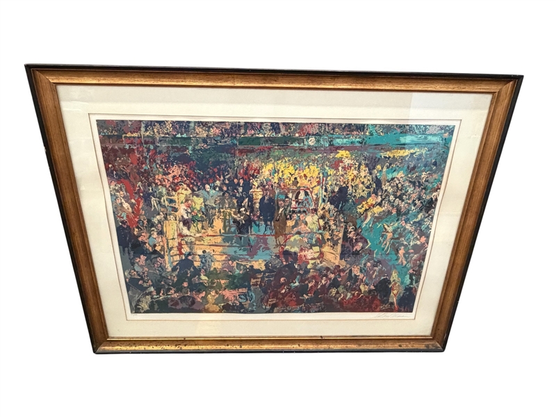 Leroy Neiman (Amer. 1921-2012) Serigraph "Champions at Madison Square Garden" 